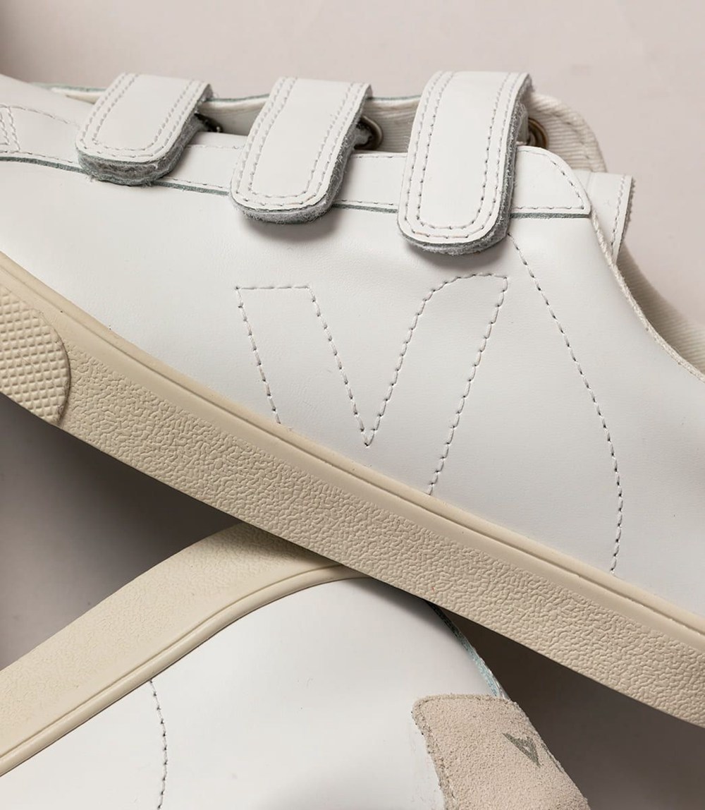 Veja Sneakers Mens - 3-lock Leather - White - 2596BRYGH